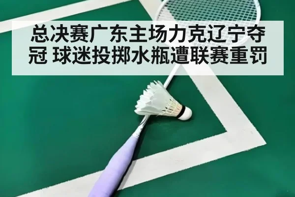 总决赛广东主场力克辽宁夺冠 球迷投掷水瓶遭联赛重罚